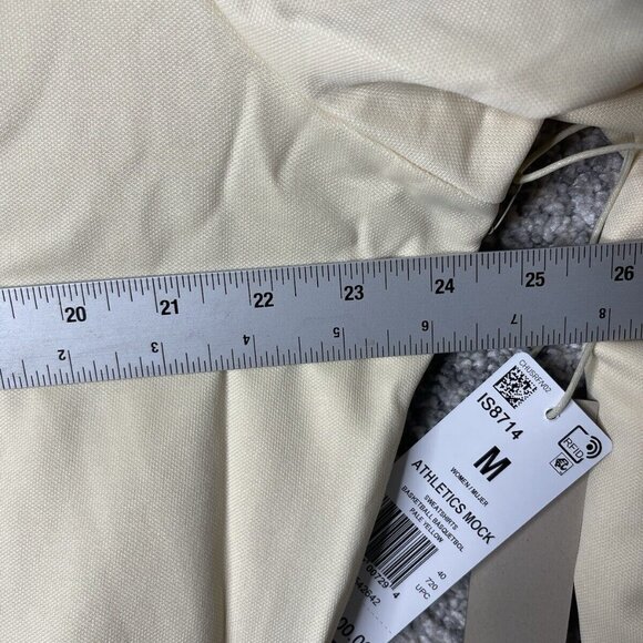 Fear of God Adidas Athletics Mock Pale Yellow Sweatshirt Women’s Medium IS8714 - Picture 5 of 16